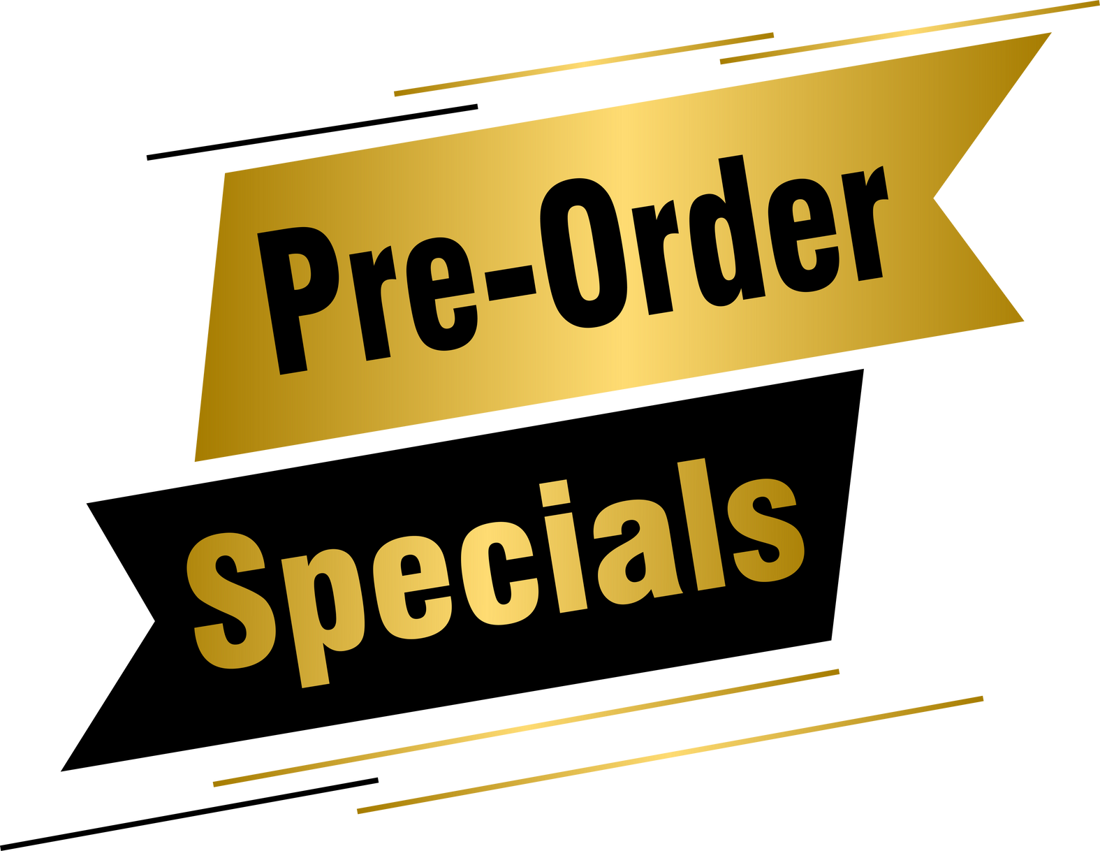 Pre order specials promotion banner